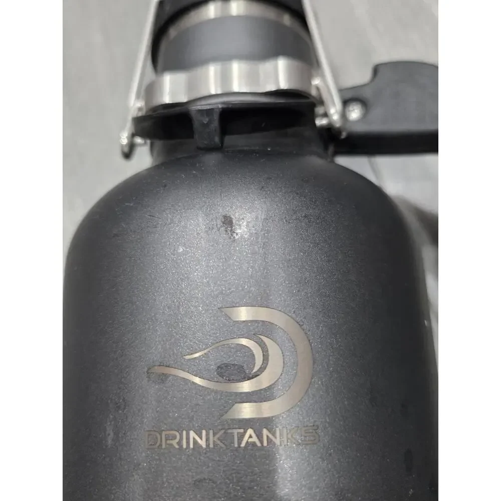 Drink Tanks Black 64oz Stainless Steel Insulated Growler Camping Outdoor termos